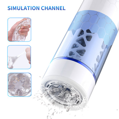 Private Enjoyment Fun OmySky Knife Kite Male Bluetooth Rechargeable Rotating Fully Smart Electric Vibrator