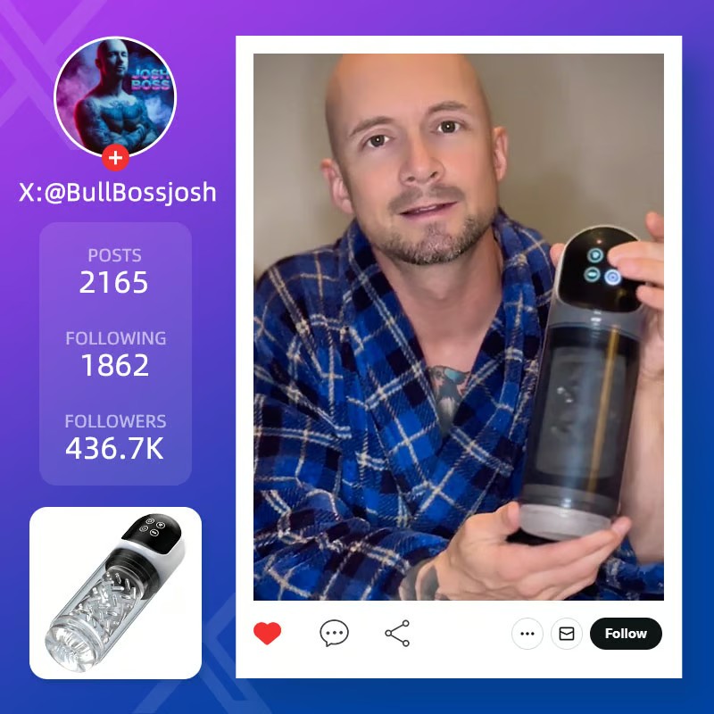 【6.02 IN Depth】 Night Elf 7 Rotation Suction Vacuum Pumps Masturbator Pocket Pussy Adult Male Sex Toys