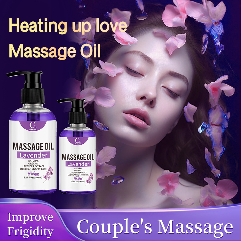 COKELIFE massage essential oil human body lubrication massage push back thermal sensation lavender