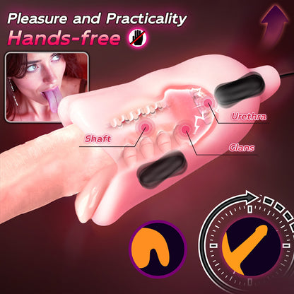 Newvibe 10 Vibration Male Glans Training Stimulator Blow Job Toys