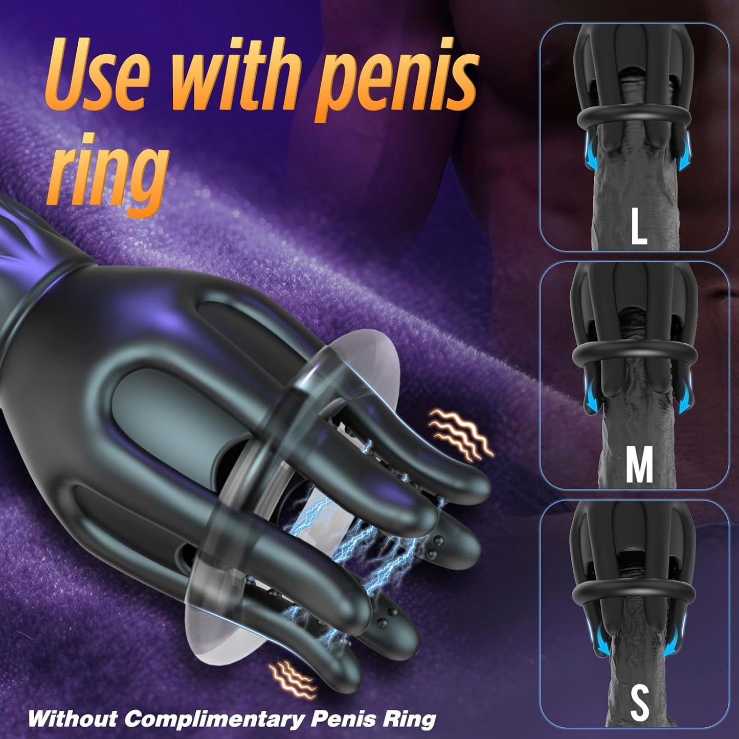 Octopus turtle head massager, male penis exercise device, vibrating masturbator, couple shared adult product