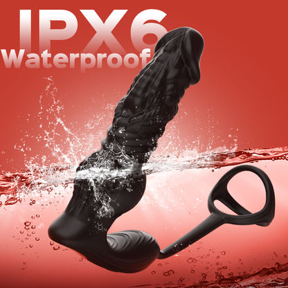 Upgrade Fast Thrusting 6-in-1 Prostate Massager with Remote Control and APP