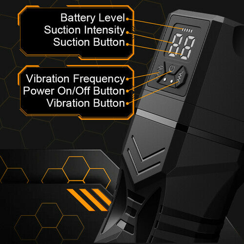 【Tighter Than Ever】Captain Titan – Masturbator with 5 Suction Levels, 9 Vibration Modes, Realistic Riding & Squeezing Ac