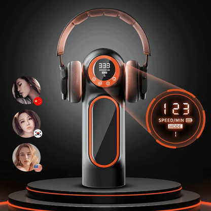 【50% Off】Romanlust LCD Sucking Thrusting Vibrating Male Masturbator Male Sex Toy