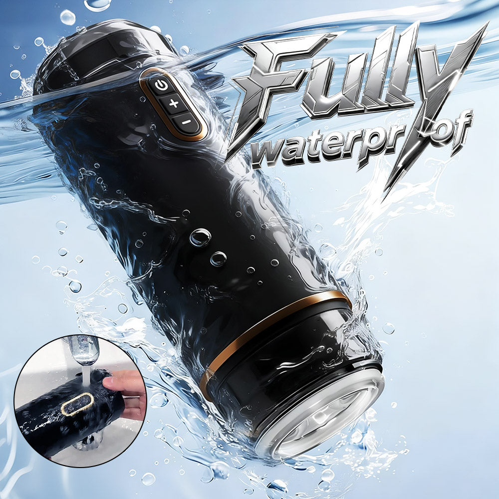 Freedom Automatic Rechargeable Vibrating Suction Cup Massager for Men - Self-pleasure Adult Sexual Toy