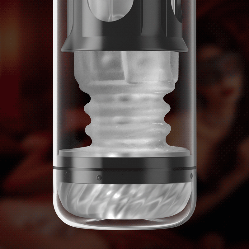 Newvibe 5 Rotating 5 Sucking 7 Vibrating Masturbator & Training 2 IN 1 Adult Toys