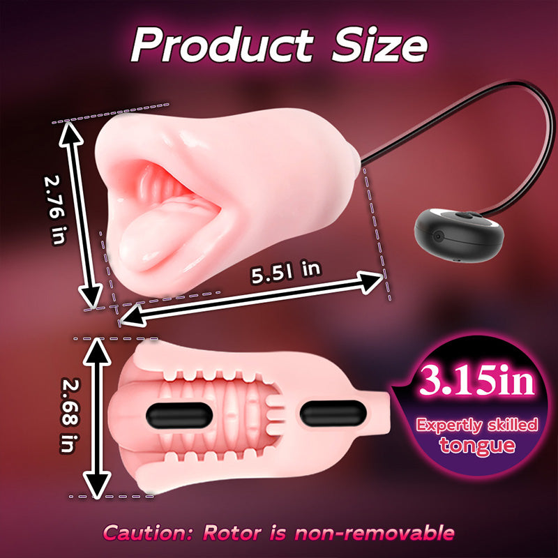 Newvibe 10 Vibration Male Glans Training Stimulator Blow Job Toys