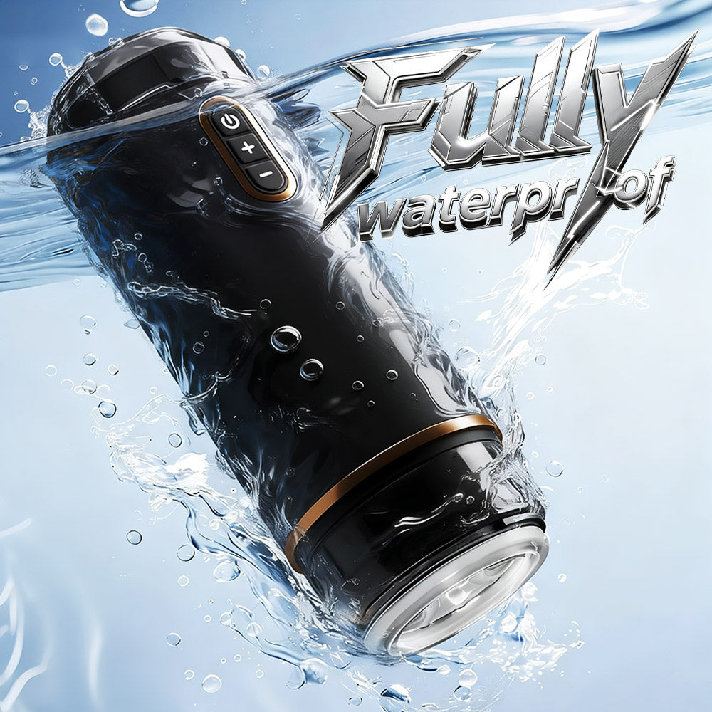 Freedom Automatic Rechargeable Vibrating Suction Cup Massager for Men - Self-pleasure Adult Sexual Toy