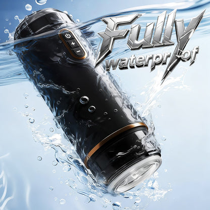 Freedom Automatic Rechargeable Vibrating Suction Cup Massager for Men - Self-pleasure Adult Sexual Toy